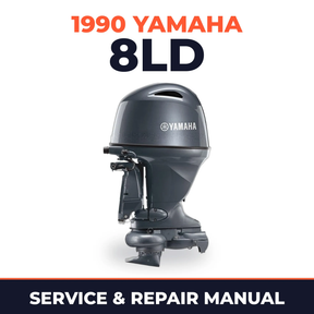 1990 Yamaha 8LD 2 stroke Service and Repair Manual
