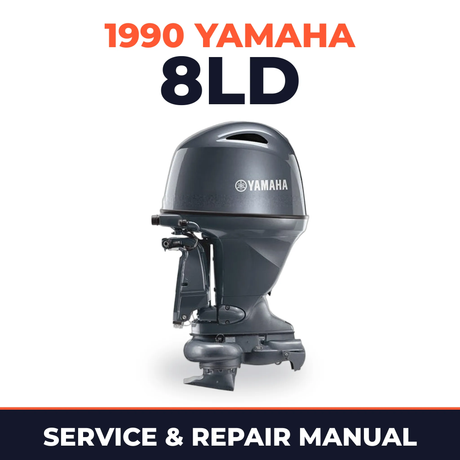 1990 Yamaha 8LD 2 stroke Service and Repair Manual