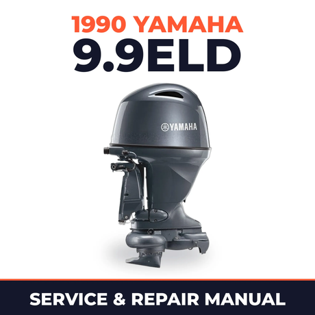 1990 Yamaha 9.9ELD 2 stroke Service and Repair Manual
