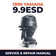 1990 Yamaha 9.9ESD 2 stroke Service and Repair Manual