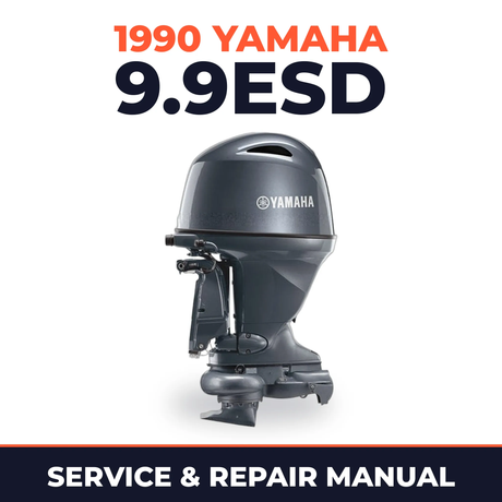 1990 Yamaha 9.9ESD 2 stroke Service and Repair Manual