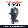 1990 Yamaha 9.9SD 2 stroke Service and Repair Manual