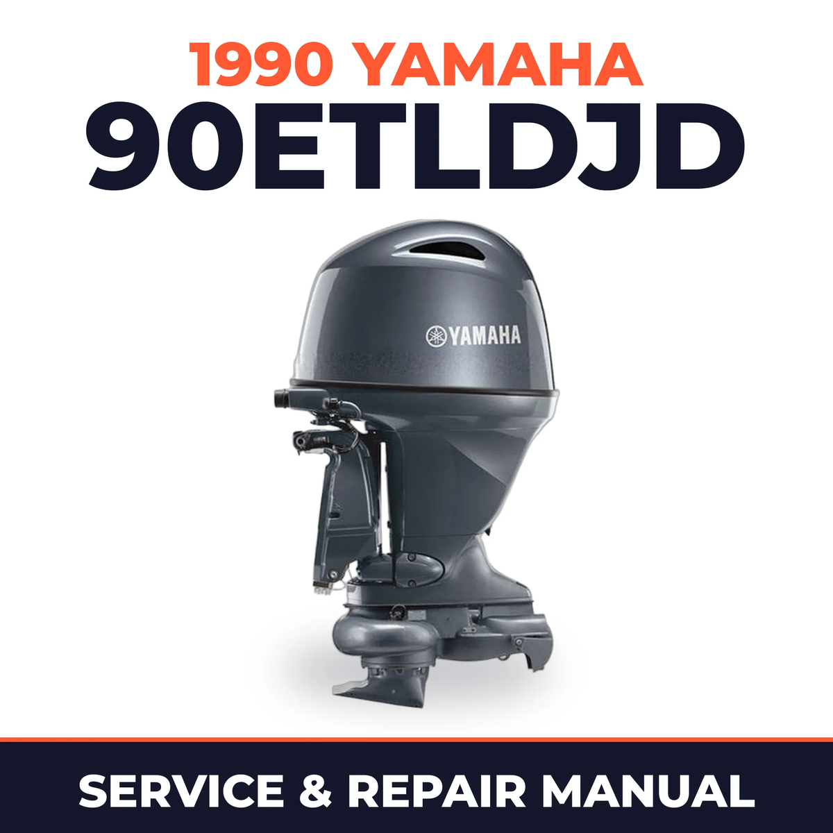 1990 Yamaha 90ETLDJD 2 stroke Service and Repair Manual
