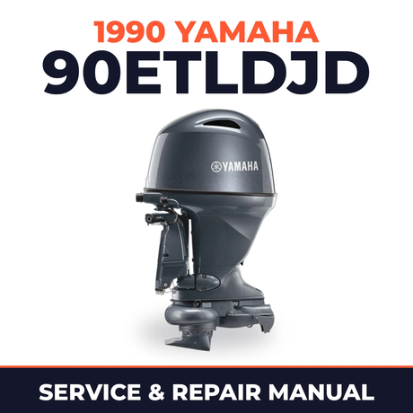 1990 Yamaha 90ETLDJD 2 stroke Service and Repair Manual