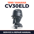 1990 Yamaha CV30ELD 2 stroke Service and Repair Manual