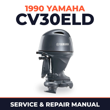 1990 Yamaha CV30ELD 2 stroke Service and Repair Manual