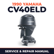 1990 Yamaha CV40ELD 2 stroke Service and Repair Manual