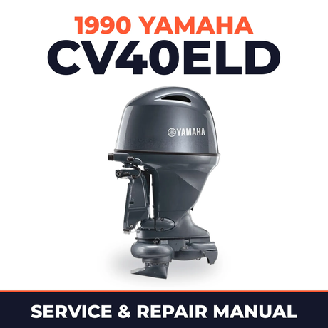 1990 Yamaha CV40ELD 2 stroke Service and Repair Manual