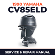 1990 Yamaha CV85ELD 2 stroke Service and Repair Manual