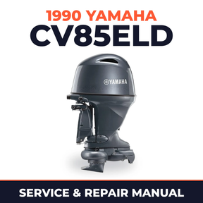 1990 Yamaha CV85ELD 2 stroke Service and Repair Manual