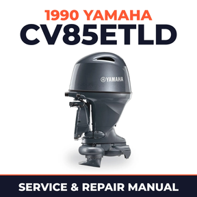 1990 Yamaha CV85ETLD 2 stroke Service and Repair Manual