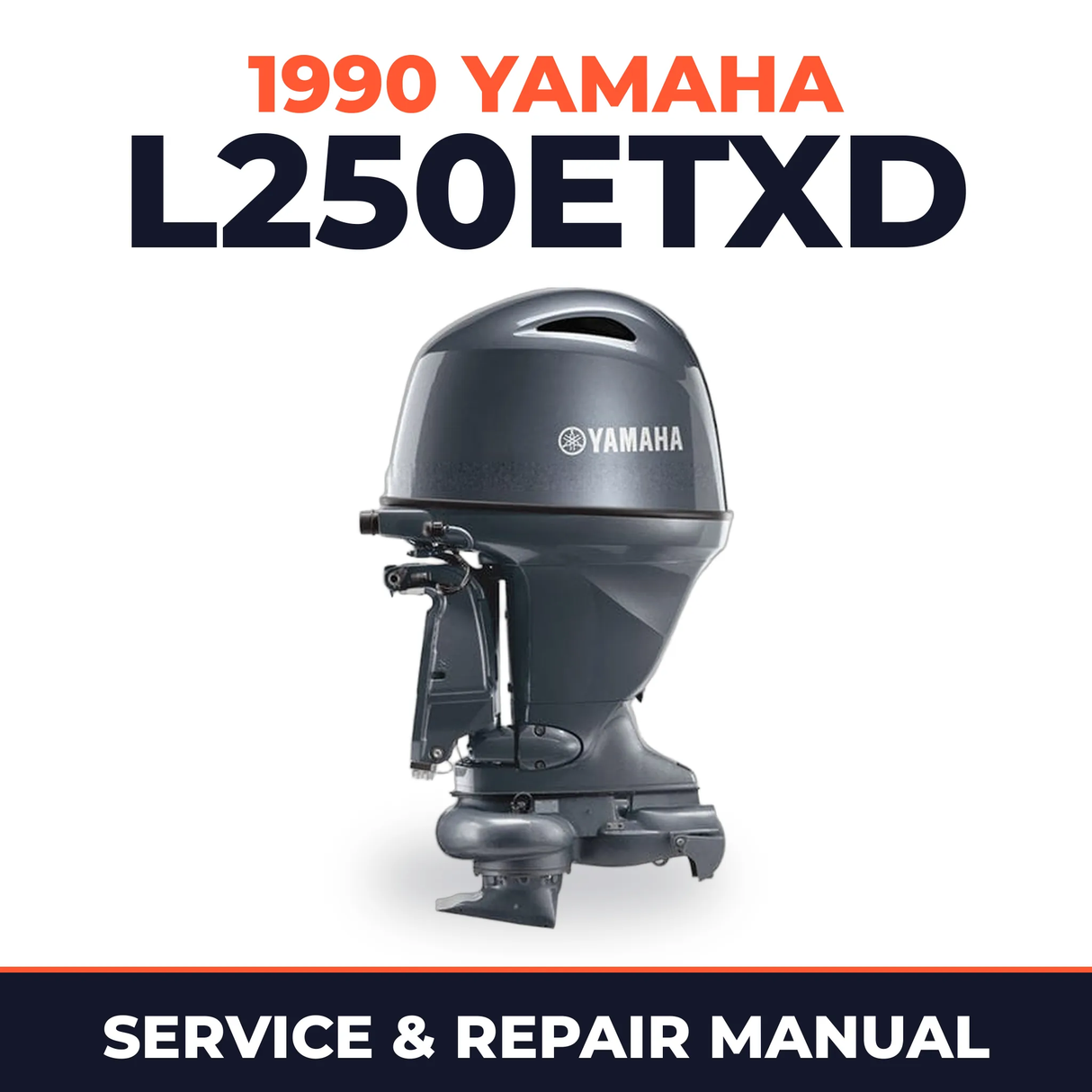 1990 Yamaha L250ETXD 2 stroke Service and Repair Manual