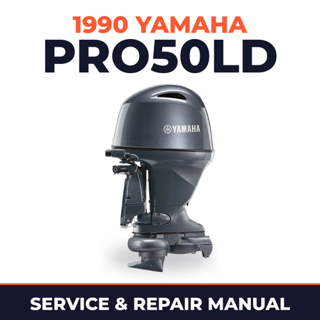 1990 Yamaha PRO50LD 2 stroke Service and Repair Manual