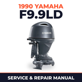 1990 Yamaha F9.9LD 4 stroke Service and Repair Manual