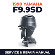 1990 Yamaha F9.9SD 4 stroke Service and Repair Manual