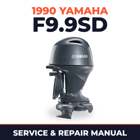 1990 Yamaha F9.9SD 4 stroke Service and Repair Manual