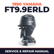 1990 Yamaha FT9.9ERLD 4 stroke Service and Repair Manual