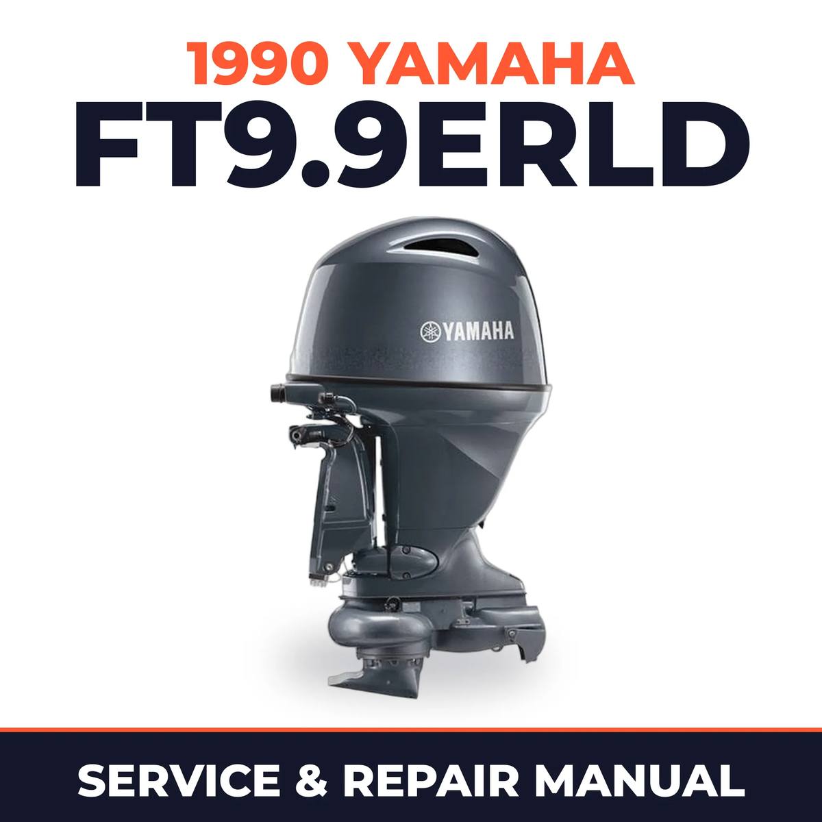1990 Yamaha FT9.9ERLD 4 stroke Service and Repair Manual
