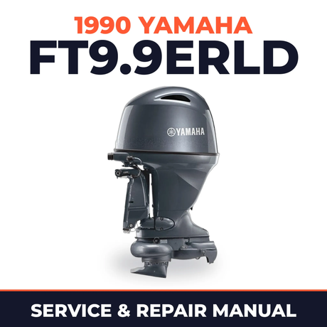 1990 Yamaha FT9.9ERLD 4 stroke Service and Repair Manual