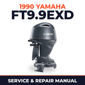 1990 Yamaha FT9.9EXD 4 stroke Service and Repair Manual