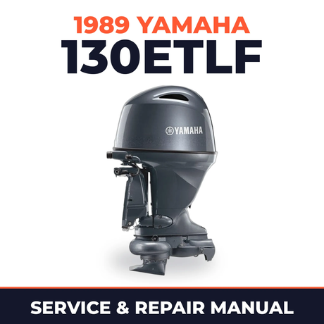 1989 Yamaha 130ETLF 2 stroke Service and Repair Manual