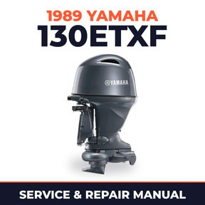 1989 Yamaha 130ETXF 2 stroke Service and Repair Manual
