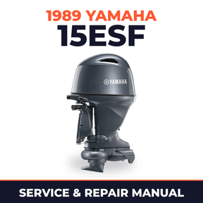 1989 Yamaha 15ESF 2 stroke Service and Repair Manual