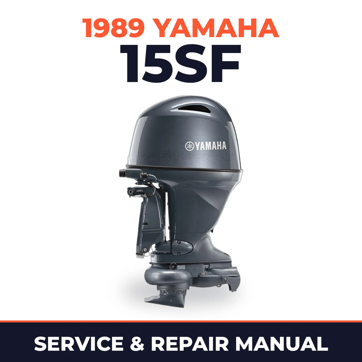 1989 Yamaha 15SF 2 stroke Service and Repair Manual