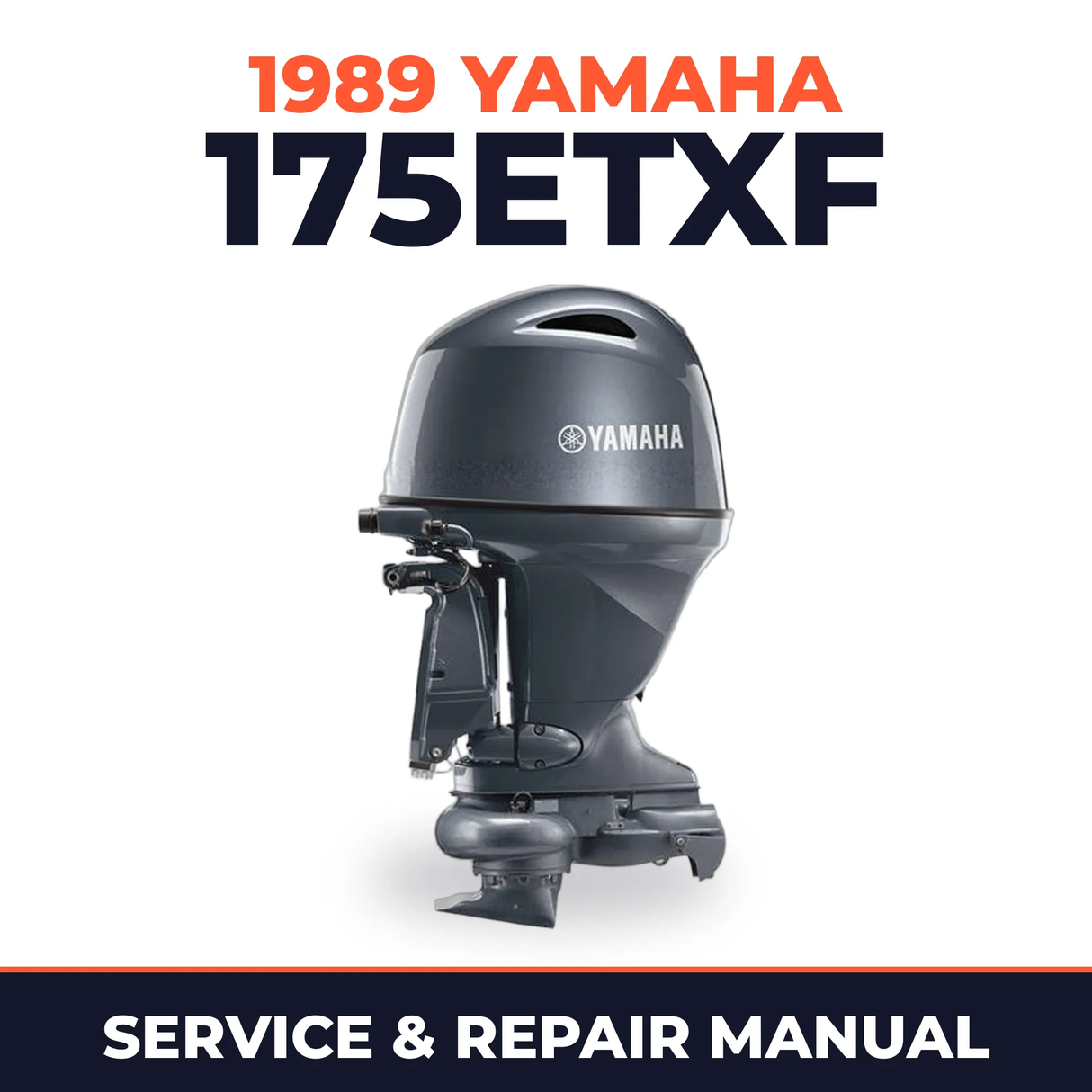 1989 Yamaha 175ETXF 2 stroke Service and Repair Manual