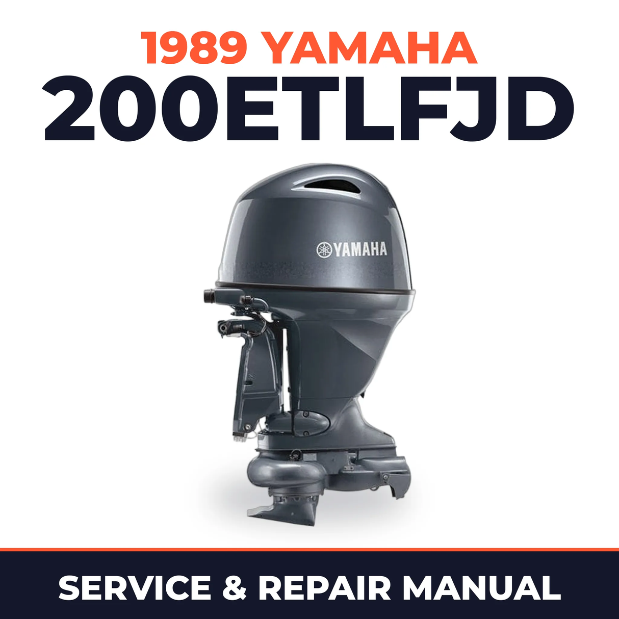 1989 Yamaha 200ETLFJD 2 stroke Service and Repair Manual