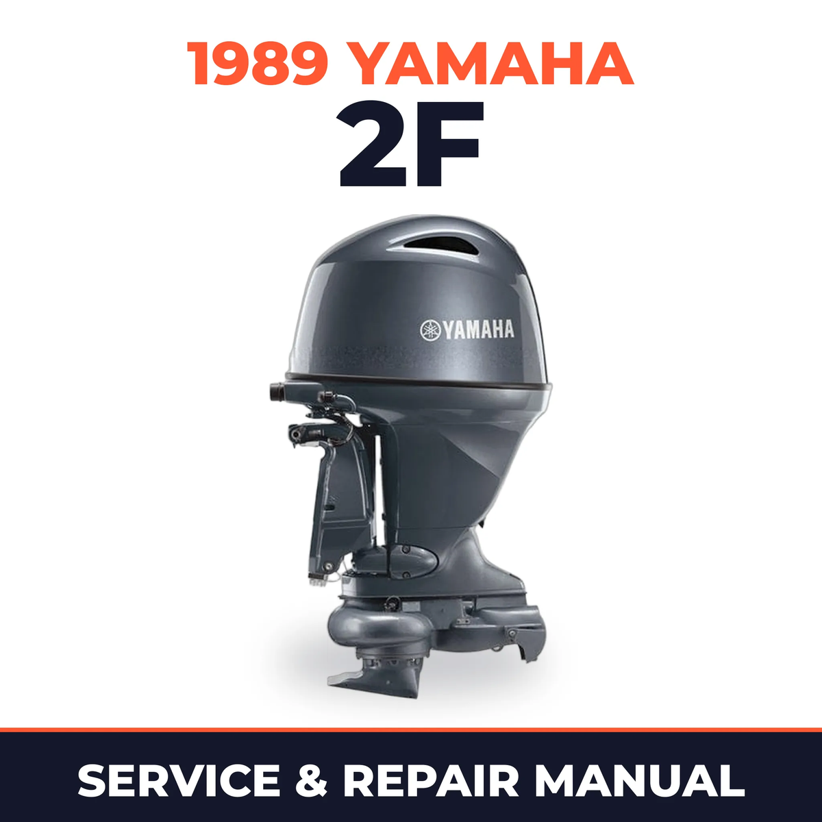 1989 Yamaha 2F 2 stroke Service and Repair Manual