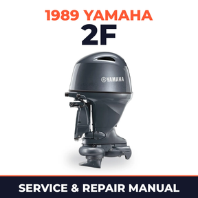 1989 Yamaha 2F 2 stroke Service and Repair Manual