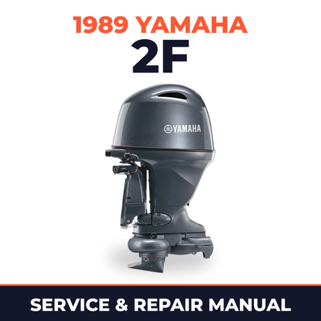 1989 Yamaha 2F 2 stroke Service and Repair Manual