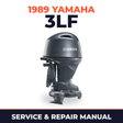 1989 Yamaha 3LF 2 stroke Service and Repair Manual