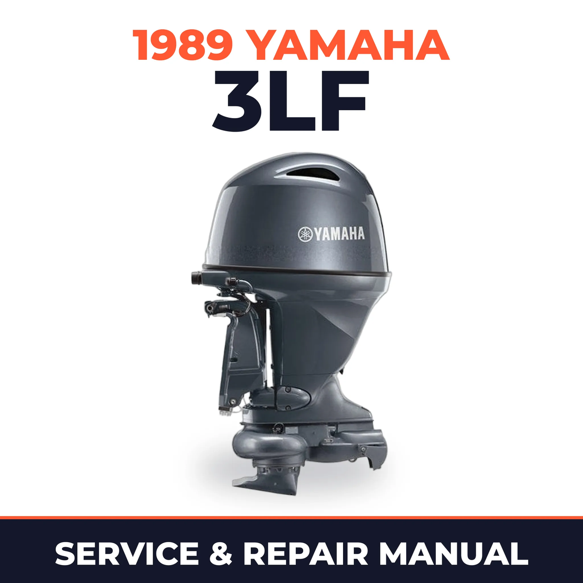 1989 Yamaha 3LF 2 stroke Service and Repair Manual