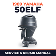 1989 Yamaha 50ELF 2 stroke Service and Repair Manual