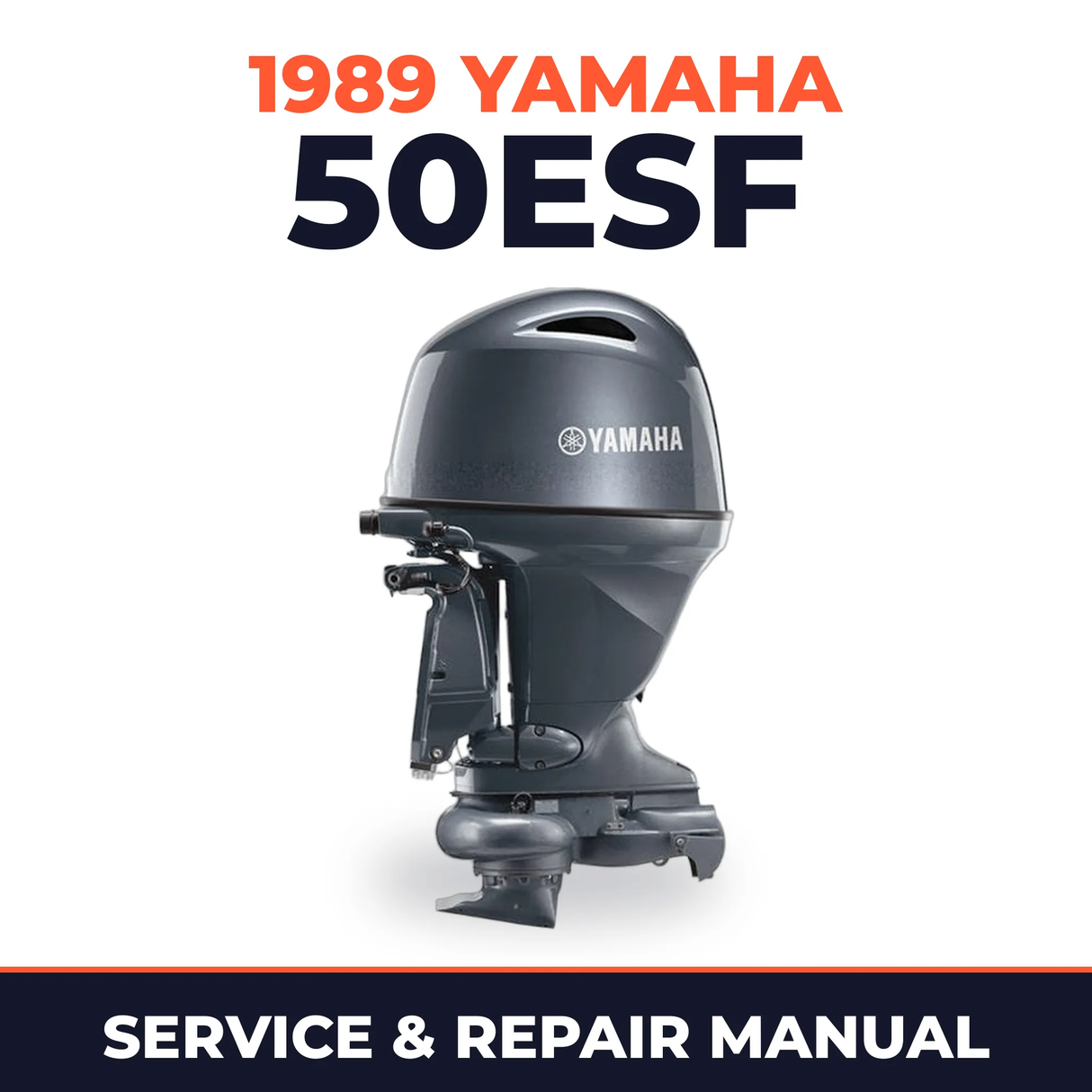 1989 Yamaha 50ESF 2 stroke Service and Repair Manual
