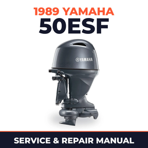 1989 Yamaha 50ESF 2 stroke Service and Repair Manual