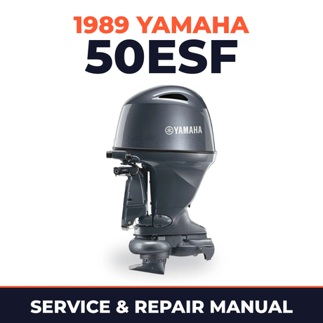 1989 Yamaha 50ESF 2 stroke Service and Repair Manual