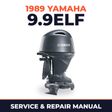 1989 Yamaha 9.9ELF 2 stroke Service and Repair Manual