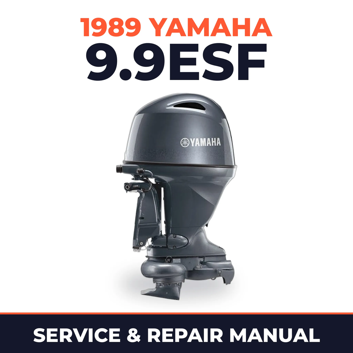 1989 Yamaha 9.9ESF 2 stroke Service and Repair Manual