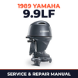 1989 Yamaha 9.9LF 2 stroke Service and Repair Manual