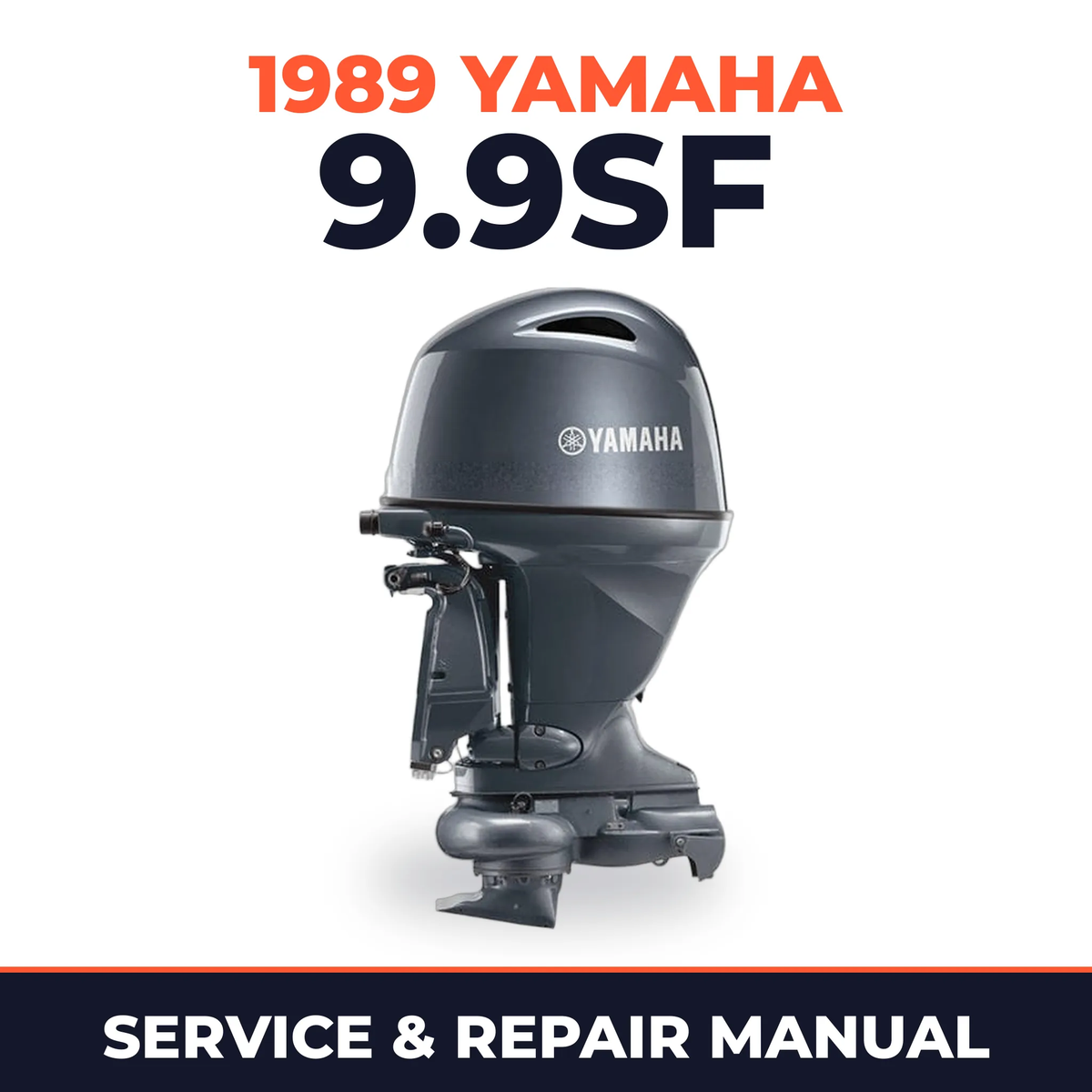 1989 Yamaha 9.9SF 2 stroke Service and Repair Manual