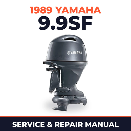 1989 Yamaha 9.9SF 2 stroke Service and Repair Manual