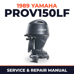 1989 Yamaha PROV150LF 2 stroke Service and Repair Manual