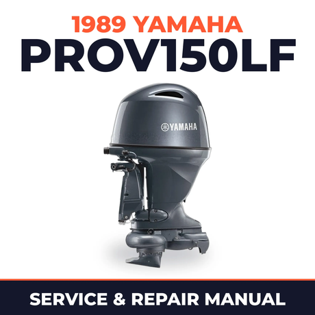 1989 Yamaha PROV150LF 2 stroke Service and Repair Manual