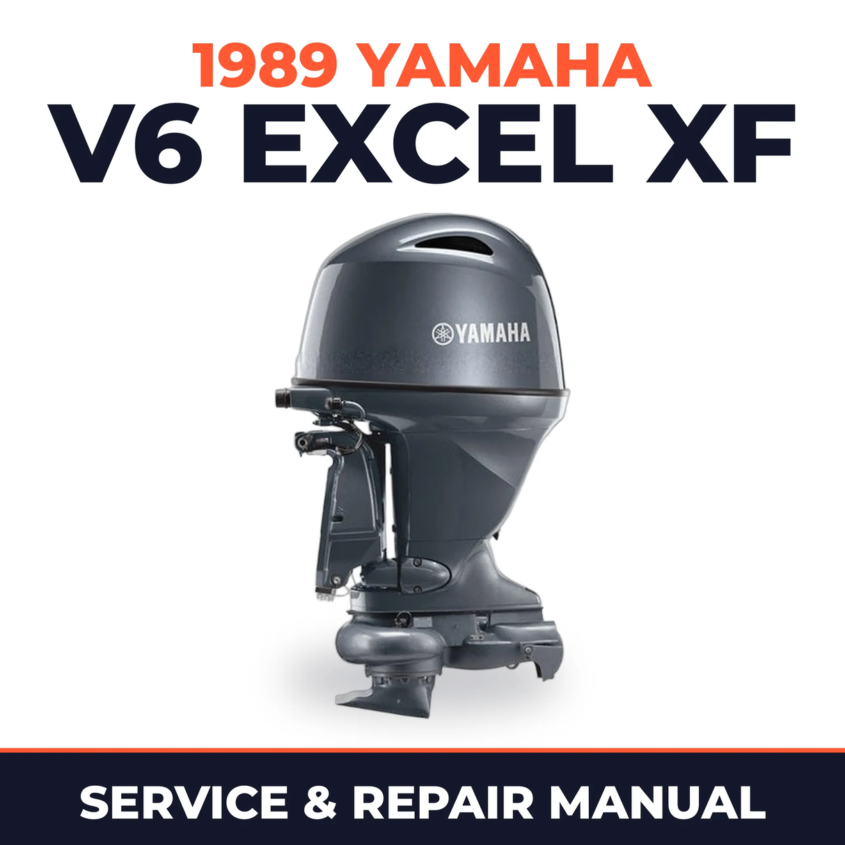 1989 Yamaha V6 EXCEL XF 2 stroke Service and Repair Manual