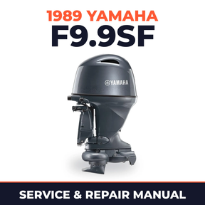 1989 Yamaha F9.9SF 4 stroke Service and Repair Manual
