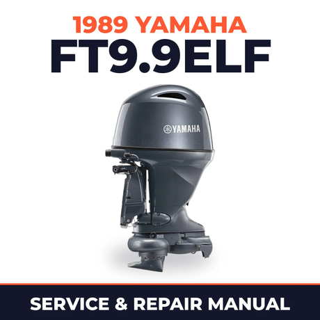 1989 Yamaha FT9.9ELF 4 stroke Service and Repair Manual