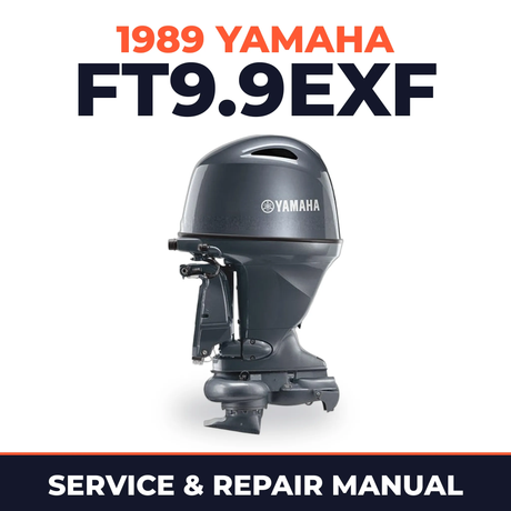 1989 Yamaha FT9.9EXF 4 stroke Service and Repair Manual